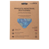 INCA-CALCINHA MENSTRUAL super absorção azul tamanho XL 1 unidade.-DrShampoo - Perfumaria e Cosmética